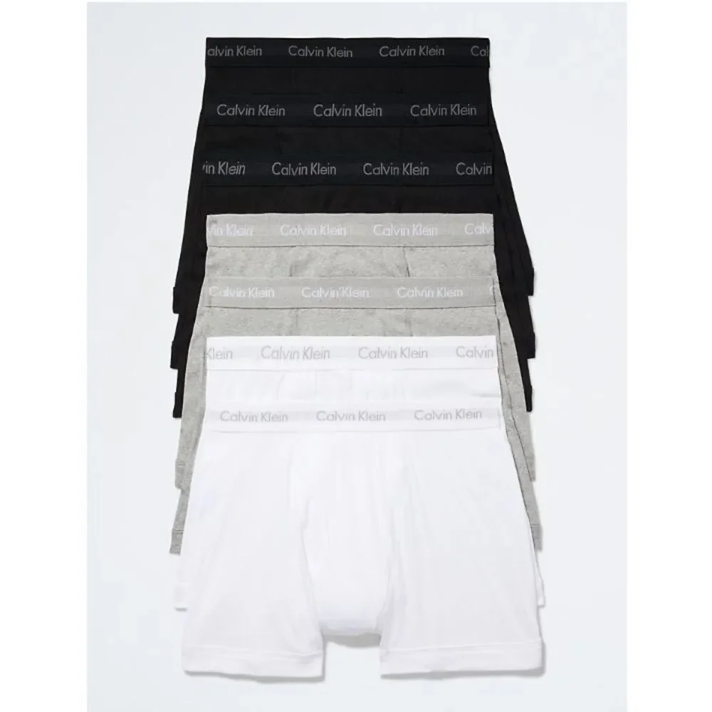 CALVIN KLEIN Men's Underwear Boxer Briefs 100% Cotton Classic Fit Size XL 7-Pack